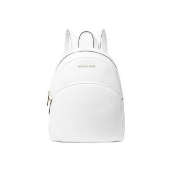 MICHAEL KORS Leather Backpack Medium Size Women's Pure White