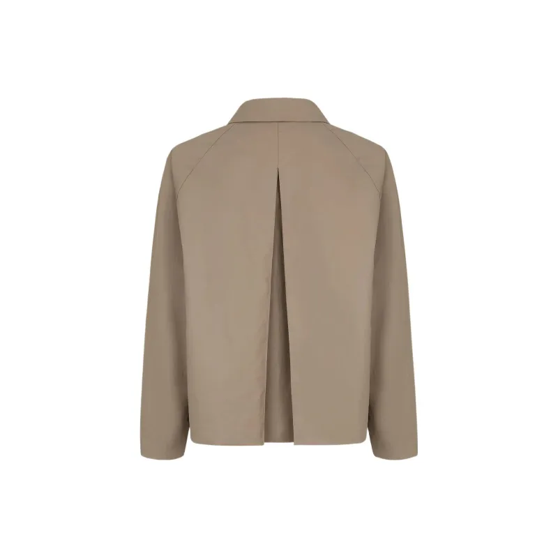 FENDI Asymmetric Hem Cropped Jacket-1