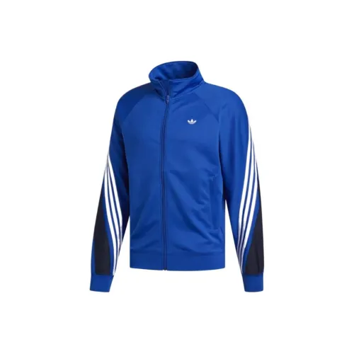 Adidas Originals Official Website Clover Jackets Men Blue