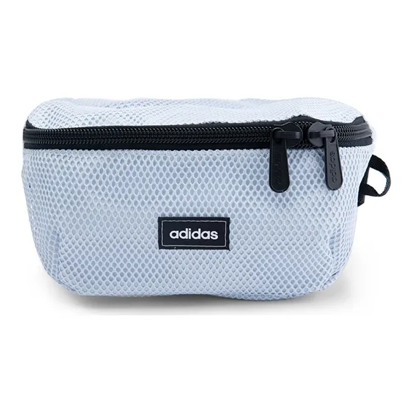 Adidas Polyester Sports Bag Sling Bag One Shoulder Crossbody Fanny Pack Regular Unisex White-0