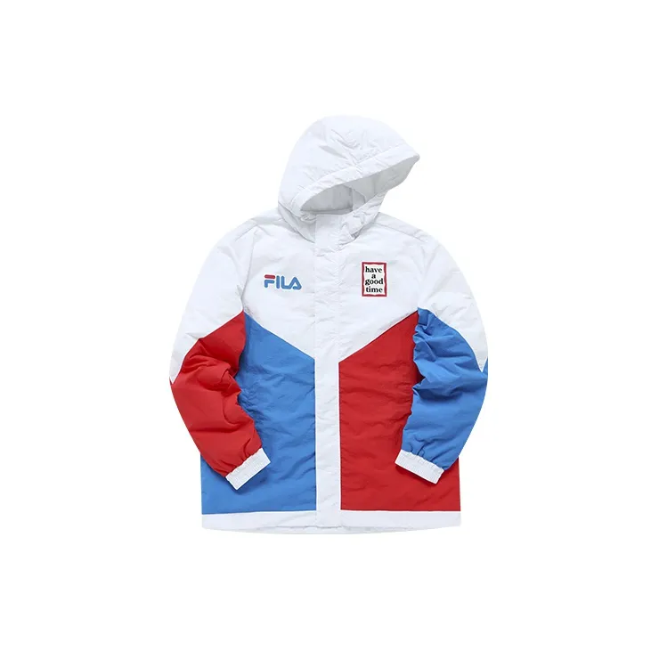 FILA x Have A Good Time Puffer Jacket Unisex Standard White-1