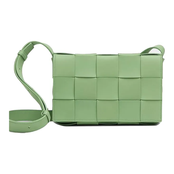 Bottega Veneta Sheepskin Crossbody Bag Women's Pistachio-1