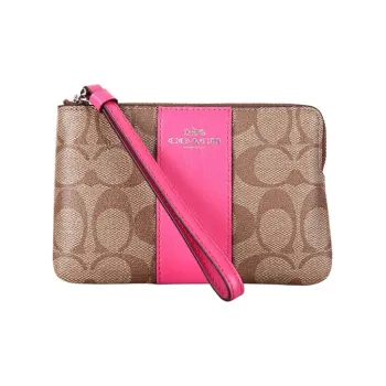 COACH Corner Zip Coin Purses