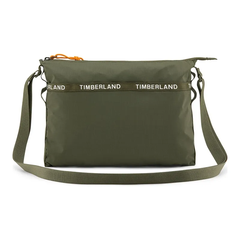 Timberland Polyester With Canvas Canvas Bag Crossbody Bag Unisex Army Green-1