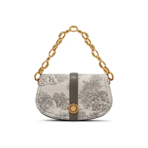 CHARLES&KEITH Polyurethane Mosaic Fabric Handbag, Shoulder Bag, Crossbody Bag Regular Women's Multicolor