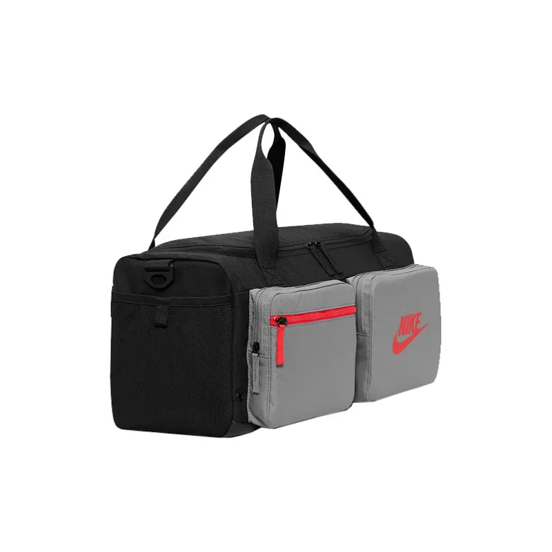 Nike Fabric One Shoulder Crossbody Handbag, Travel Bag Regular Men's Black-2