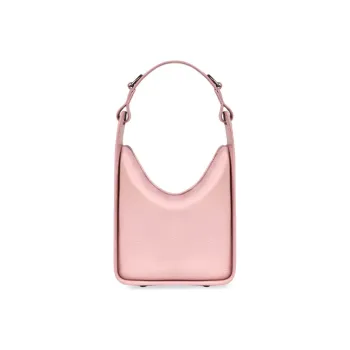 Balenciaga Crocodile Pattern Embossed Cow Leather Tote Bag Shopping Bag Handbag Shoulder Bags Small Size Women's Pink