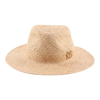 RUSLAN BAGINSKIY Logo appliqué Fedora Hat