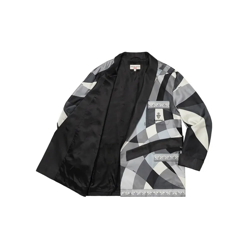 Supreme Emilio Pucci Silk Smoking Jacket-5