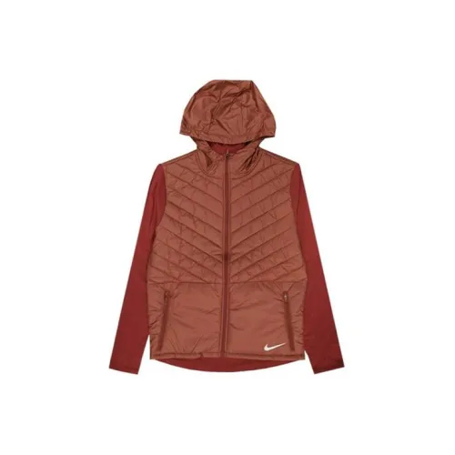 Nike Puffer Jackets Men Brick Red