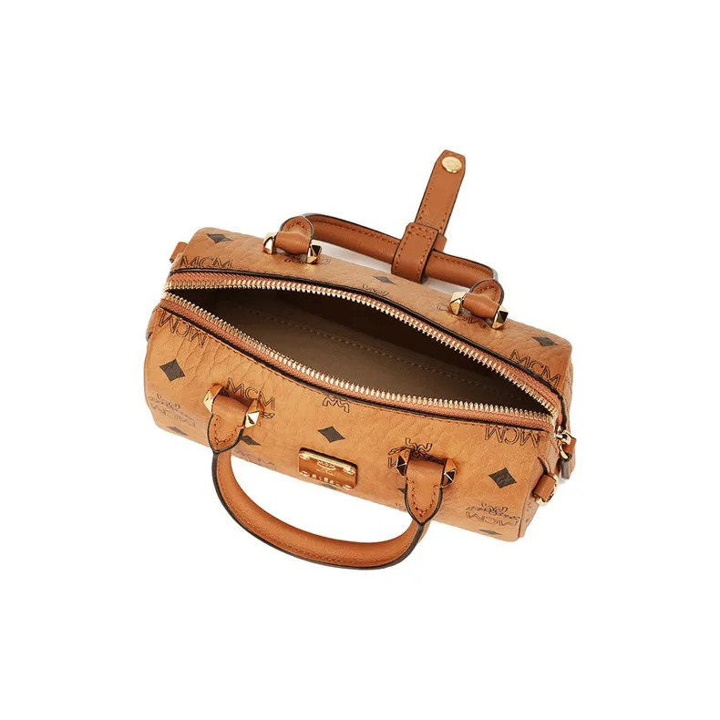 MCM Essential Visetos Origina Monogram Motif Tote Bag-4