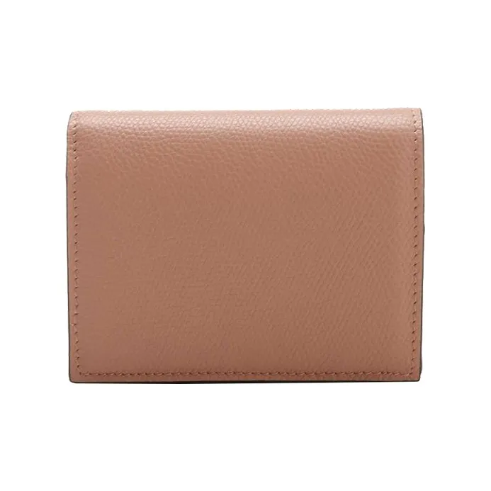 Valentino Cow Leather Wallet Women's Rose Pink-2