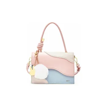 Miffy PU One Shoulder Handbag Crossbody Bag Regular Women's Coffee/Blue
