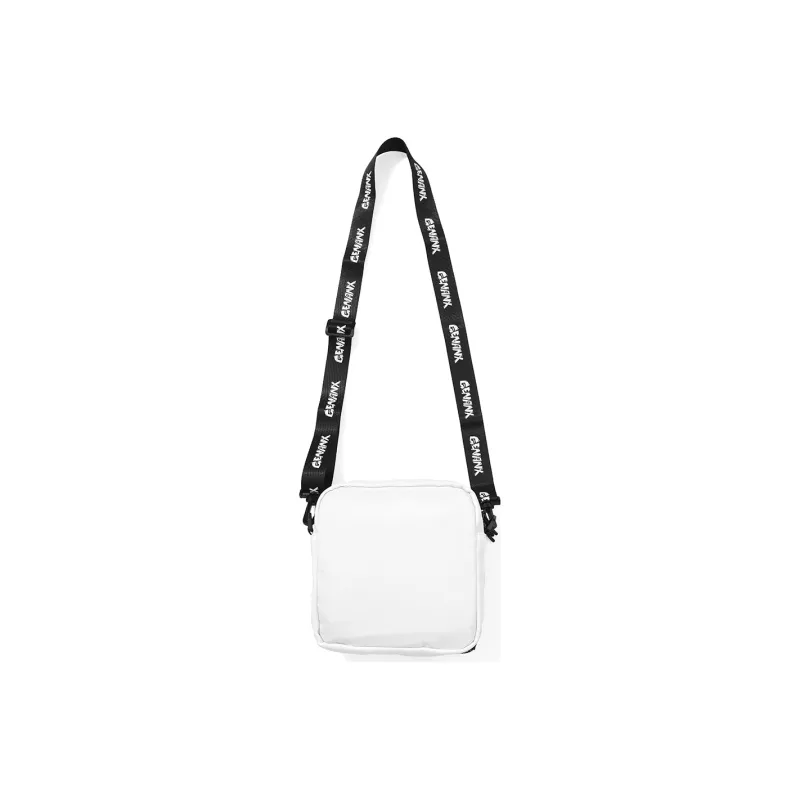 GENANX Polyamide Shoulder Bag, Crossbody Bag Unisex Black-5