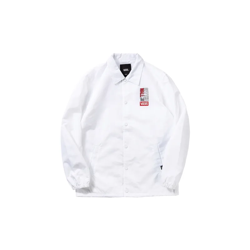 Vans Jackets Men White-1