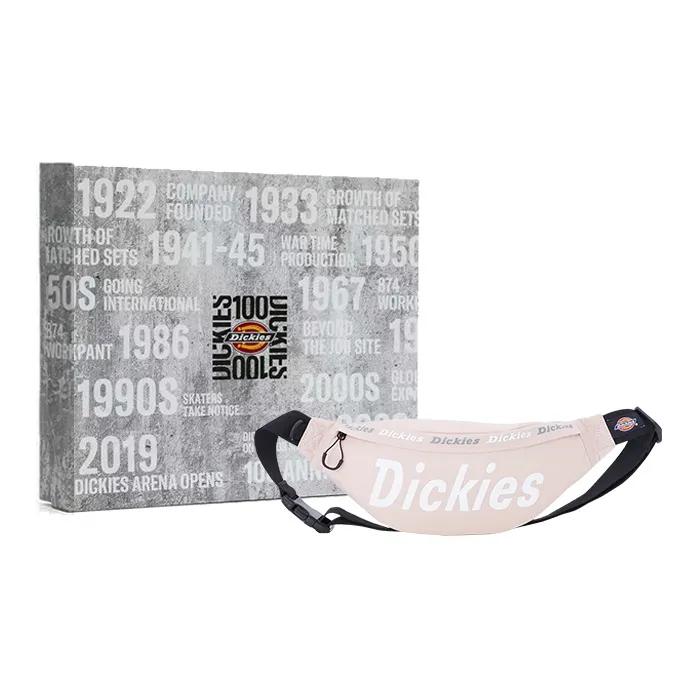 Dickies Polyester Crossbody Fanny Pack Pink-5
