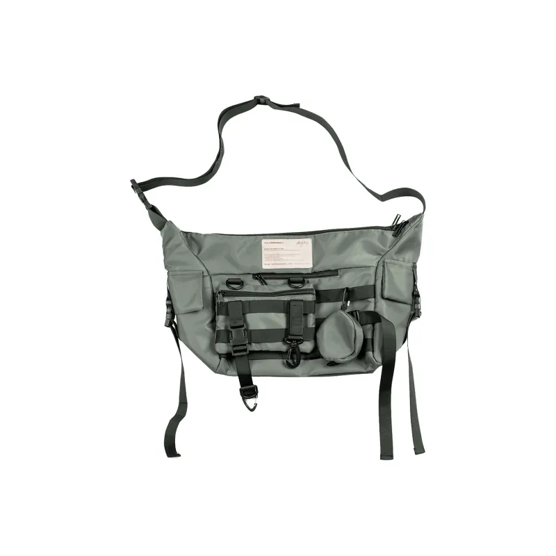 KILLWINNER Polyester Messenger Bag Shoulder Bag Crossbody Bag Regular Unisex Black-17
