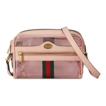 GUCCI Ophidia Mini Transparent Bag