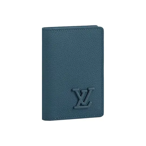 LOUIS VUITTON Pocket Organizer Aerogram Blue