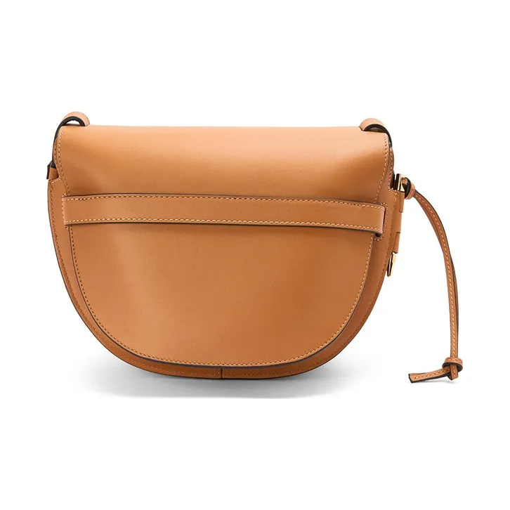 LOEWE Gate Cow Leather Bowknot Bag Shoulder Bag Crossbody Bag Small Size Women's Desert Brown-3