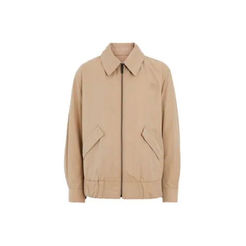 Burberry Jackets Men Khaki