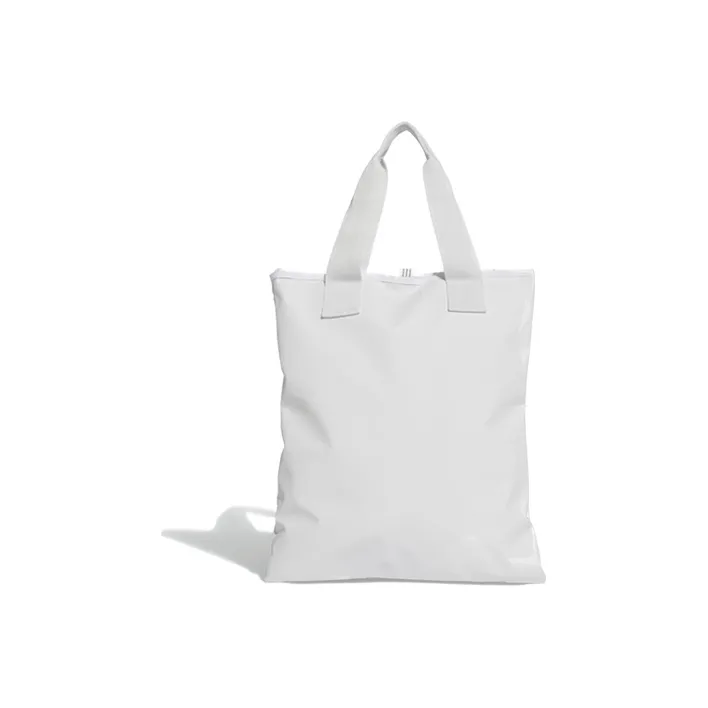 Adidas Originals Polyurethane Tote Bag Shopping Bag Shoulder Bags Handbags Unisex Pure White-2