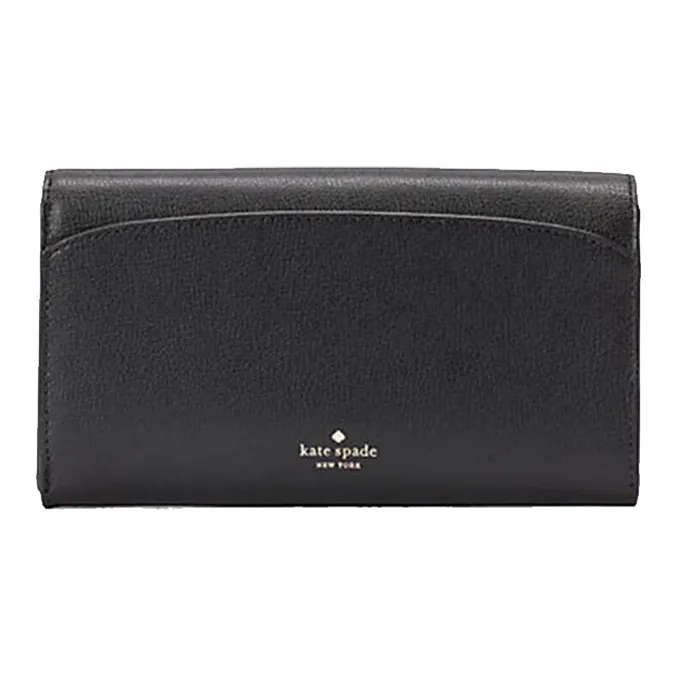 Kate Spade Robyn Leather Shoulder Bag Crossbody Bag Regular Women's Black-1
