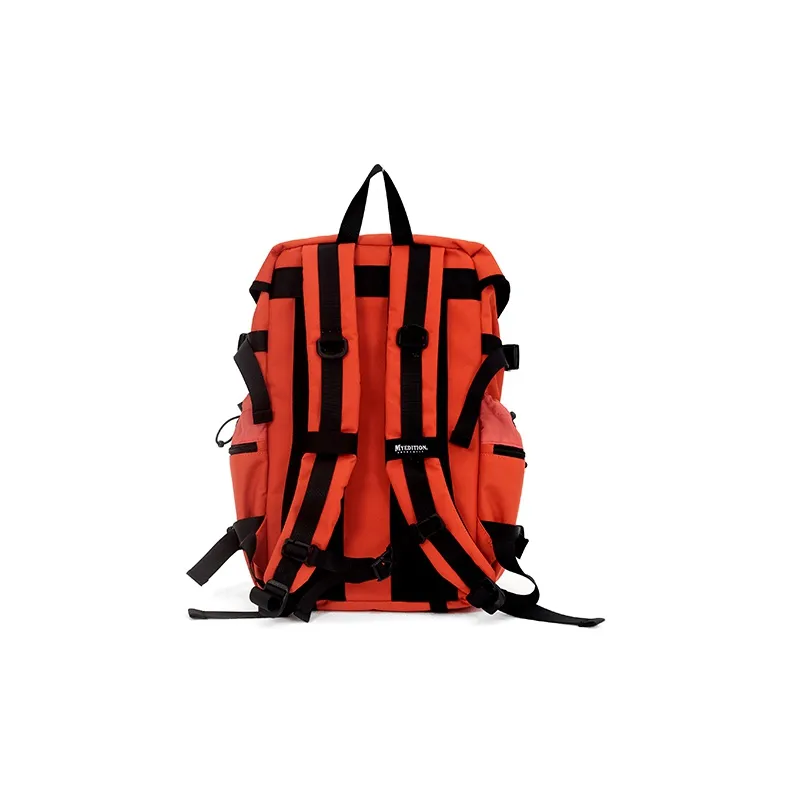 MYEDITION 18 27L Backpack Outdoor Bag Fabric Orange Red Unisex-5