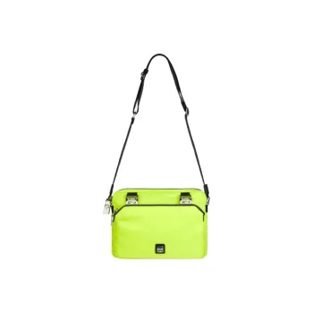 GIVENCHY 4G Cow Leather Shoulder Bag Crossbody Bag Men's Neon Yellow
