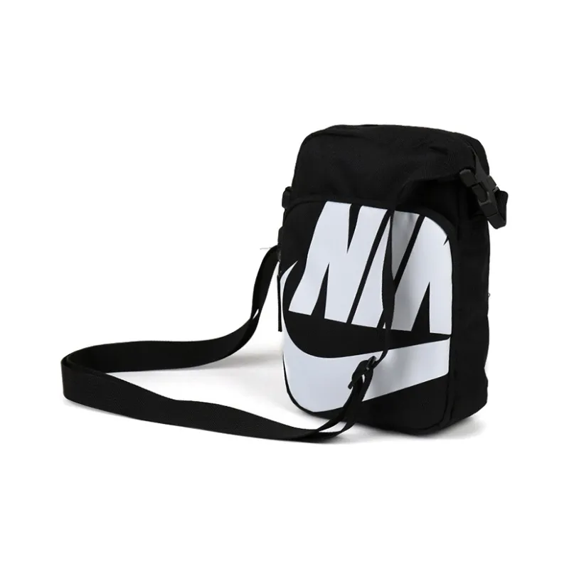 Nike Heritage Polyester Cycling Bag, Shoulder Bag, Crossbody Bag Unisex Black-4