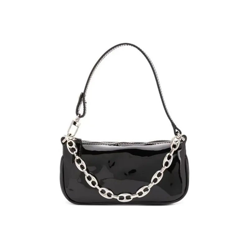 By Far Chain Strap Shoulder Bag-0