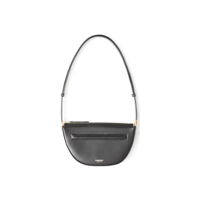 Burberry Olympia Calfskin Shoulder Bag Crossbody Bag Handbag Mini Women's Black-0