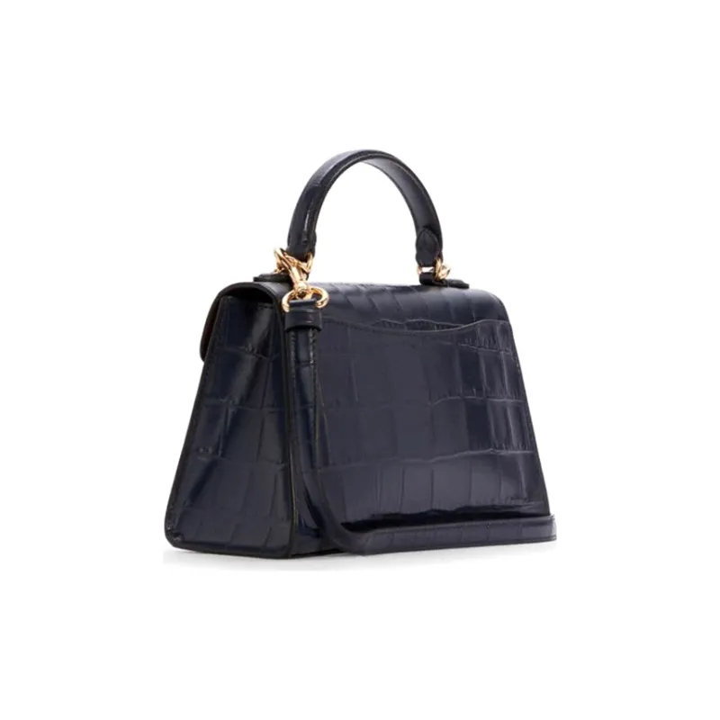 COACH Pepper Cow Leather Crossbody One Shoulder Handbag Small Size Women's Dark Purple-1