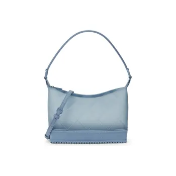 CHARLES&KEITH Polyurethane Hobo Bag, Portable Crossbody Bag, Shoulder Bag Regular Women's Light Pink/Light Blue/Green