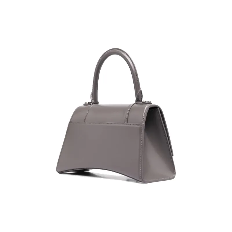 Balenciaga Hourglass Top Handle Bag Small Grey-1