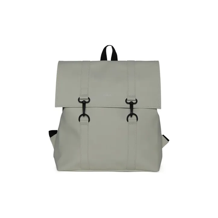 Rains PU Backpack Small Size Unisex Concrete Gray-0
