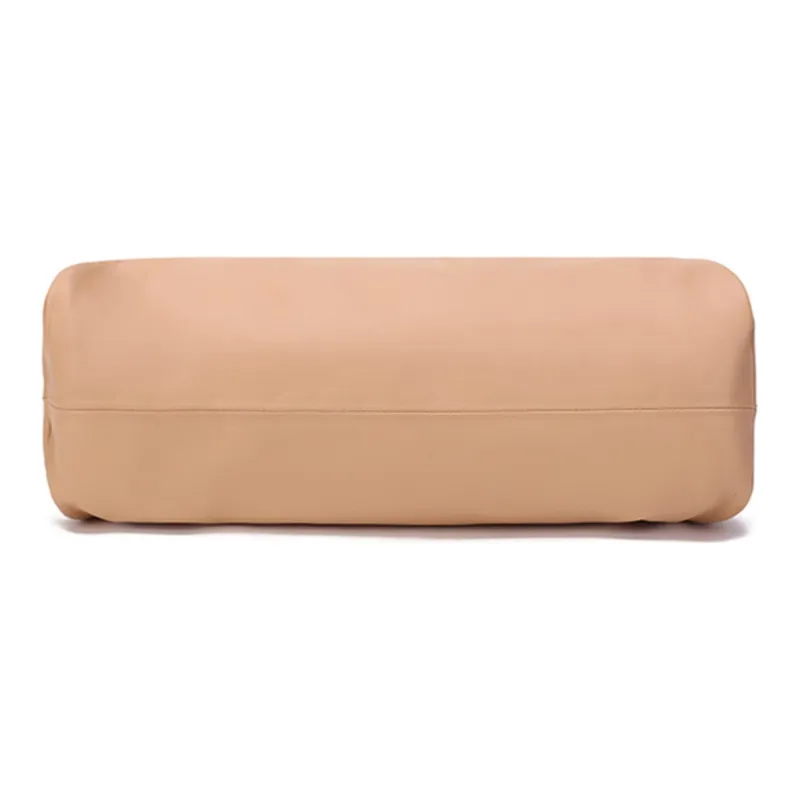 Bottega Veneta POUCH Cloud Bag Cow Leather Clutch Women's Almond-4