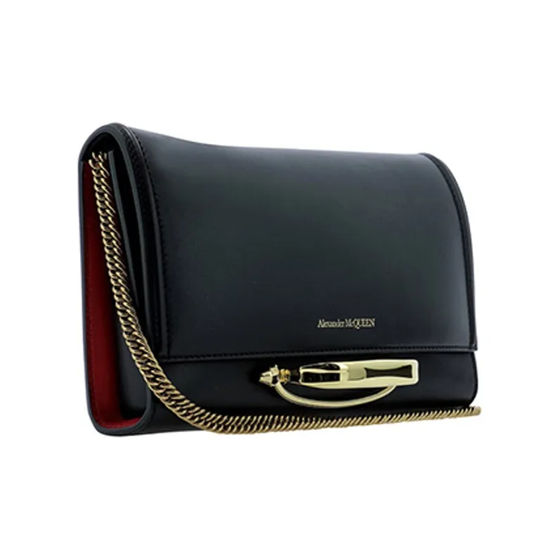 Alexander McQueen 'The Story' Shoulder Bags Black-2