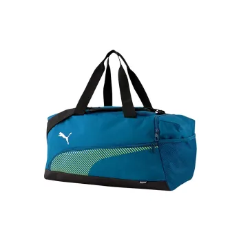 PUMA Fabric Travel Bag Portable One Shoulder Crossbody Gym Bag Unisex Dark Blue