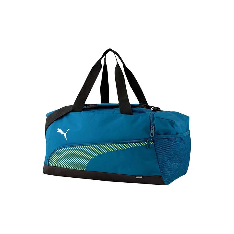 PUMA Fabric Travel Bag Portable One Shoulder Crossbody Gym Bag Unisex Dark Blue-0