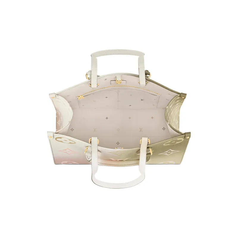 LOUIS VUITTON Onthego Mm Sunset Kaki-4