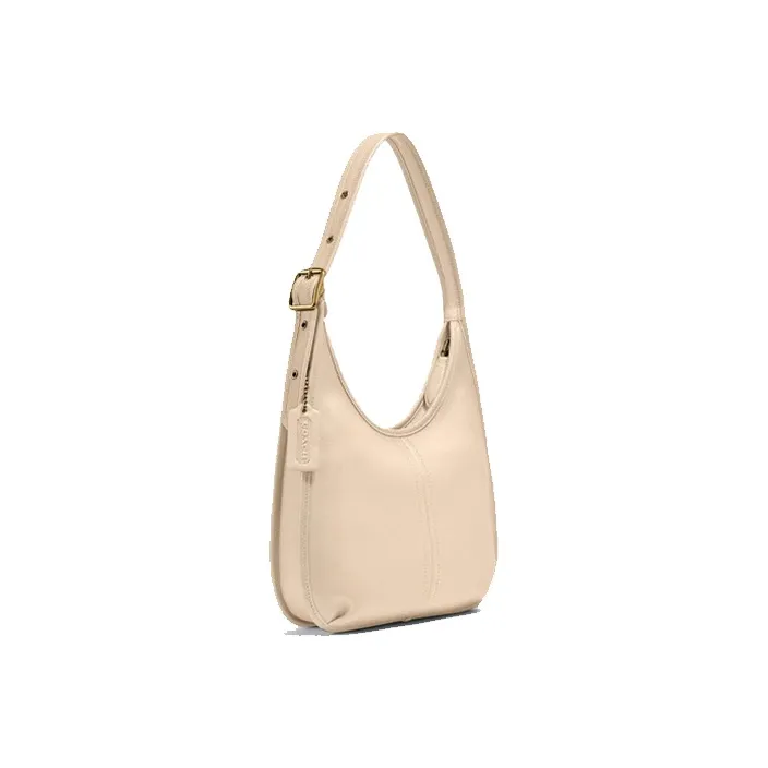 COACH Ergo Leather Crescent Moon Bag Handbag Shoulder Bag Women's Ecru-1