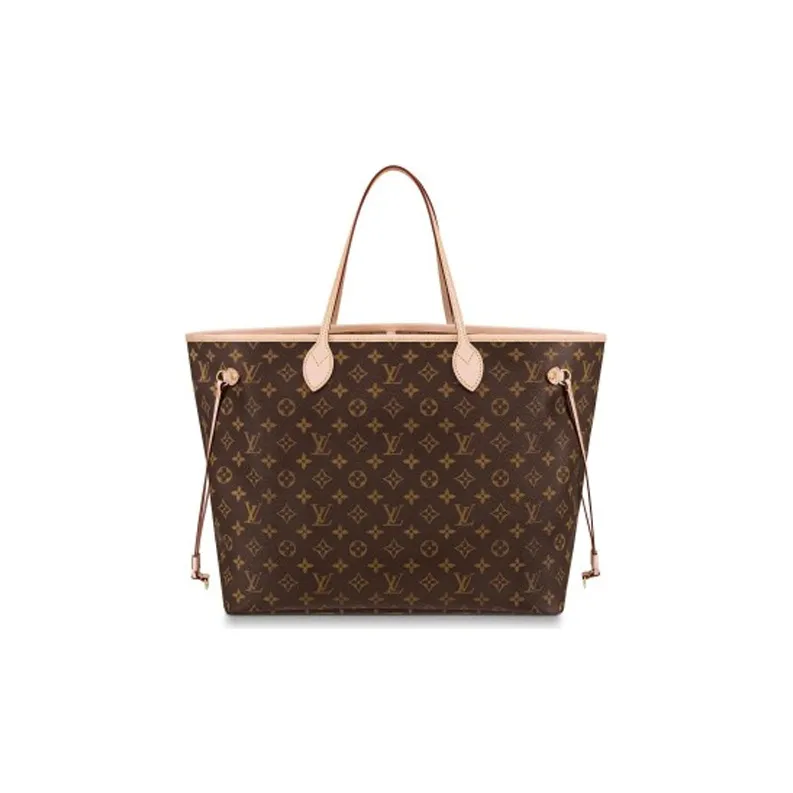 LOUIS VUITTON NEVERFULL Coated Canvas With Leather Combo Bag, Tote Bag, Shopping Bag, Handbag, Shoulder Bag Women's-0