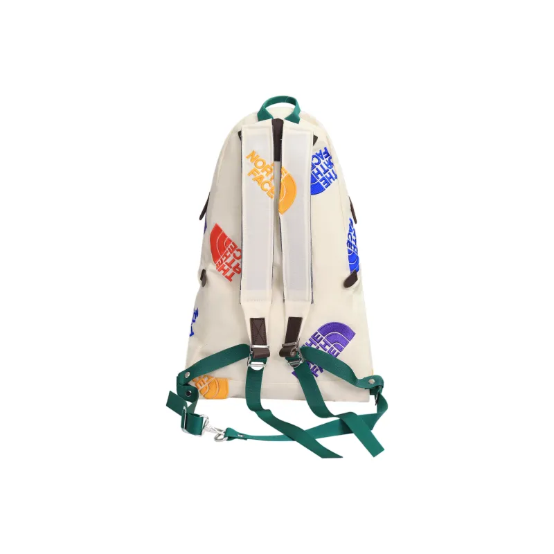 THE NORTH FACE Canvas Backpack Backpack Regular Unisex Ecru-1