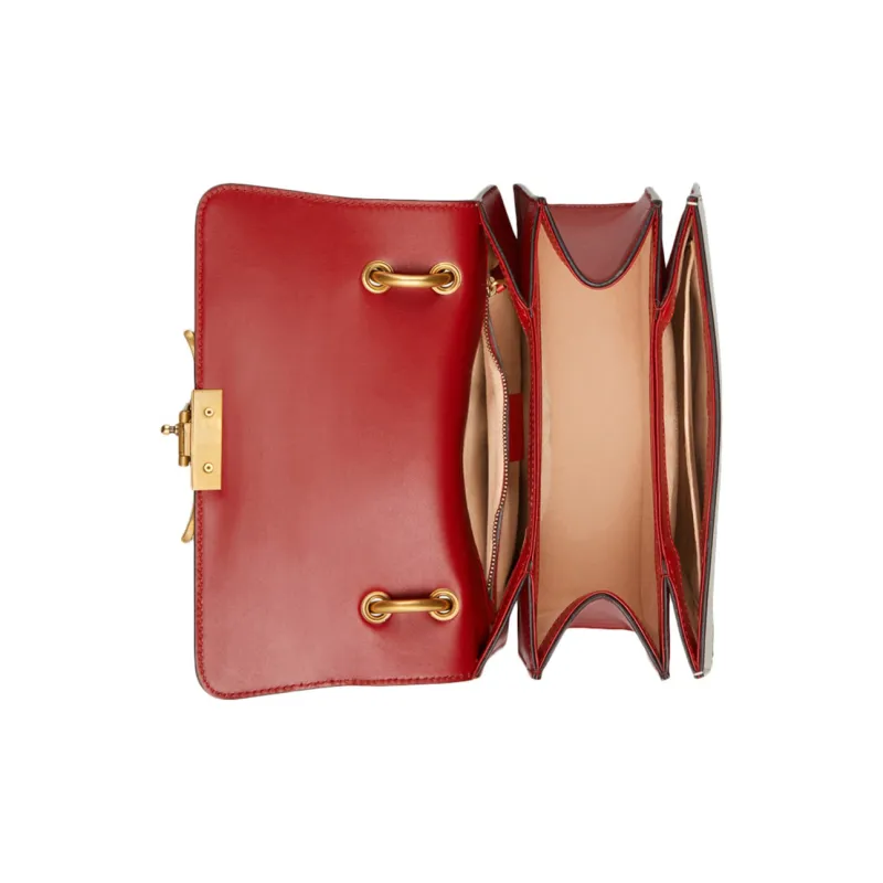 GUCCI Queen Margaret Multicolor Leather One Shoulder Handbag Regular Women's Multicolor-3