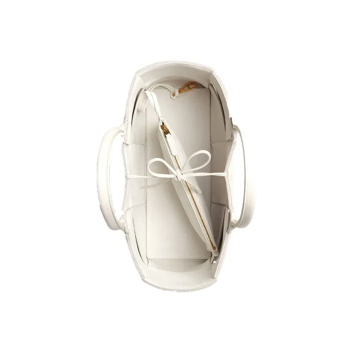 Bottega Veneta Cow Leather Handbag Women's White-2