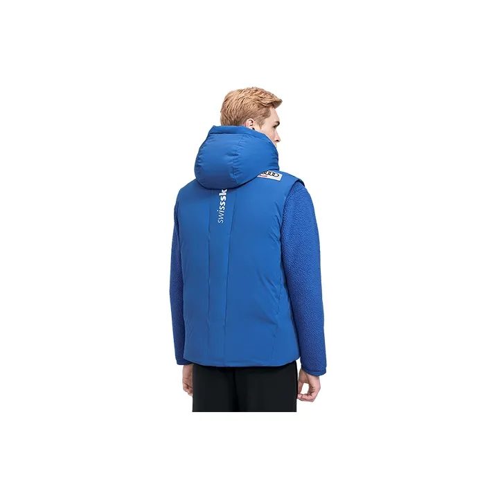 DESCENTE Ski Style Letter Hooded Thickened Puffer Jacket Men's-1