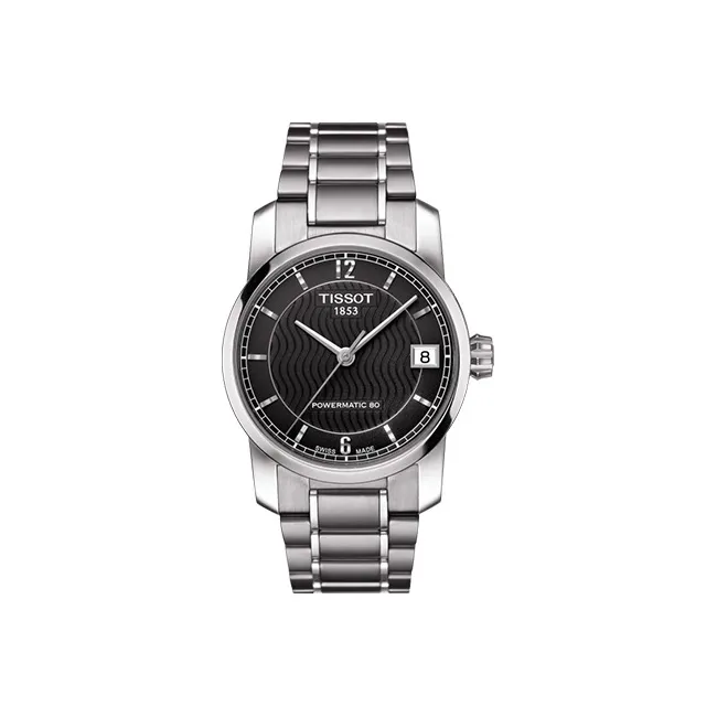 TISSOT Ti Automatic Mechanical Movement Women's Watch Watch 32mm Black Dial-0