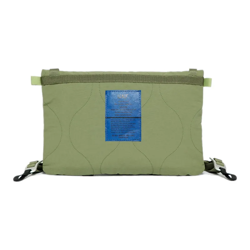 The MAD HATcher Cotton Crossbody Bag Regular Unisex Black Army Green Khaki Navy-4