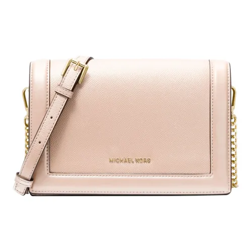 MICHAEL KORS Jet Set Leather Shoulder Bag, Crossbody Bag Tubas Women's Soft Pink